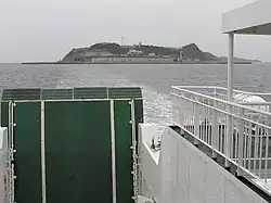 View of Ikeshima from the islands ferry service