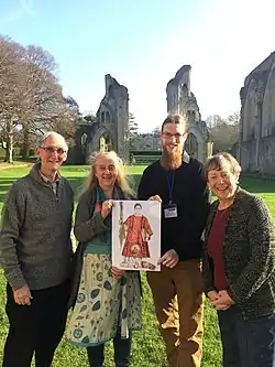Saint Caesarius in Glastonbury Abbey