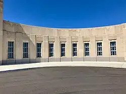 Detail of the north wing