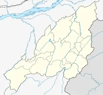Shamator is located in Nagaland