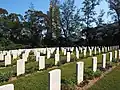 Headstones of Indian soldiers at Sai Wan War Cemetery