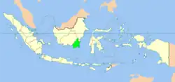 South Kalimantan province in Indonesia
