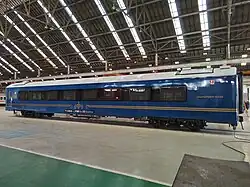 Sleeper carriage operated by Bima and Argo Semeru trains