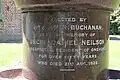 Daniel Neilson memorial fountain inscription