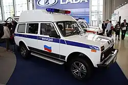 VAZ-2131 as a police car