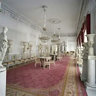 White Dinner Room
