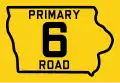alt1=Primary Road 6 route marker