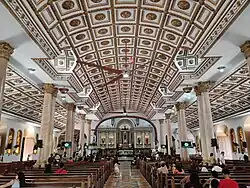 Church interior in 2025