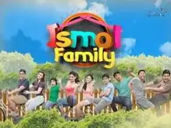 An image of the cast standing over a wood fence. The series title is displayed on the upper center of the image. The logo of GMA Network is displayed on the upper right side of the image.