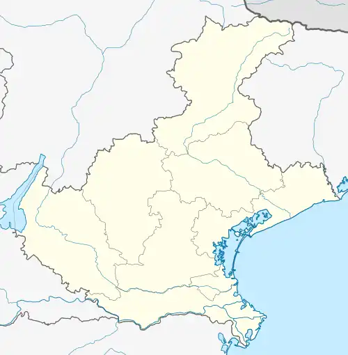 Venice is located in Veneto