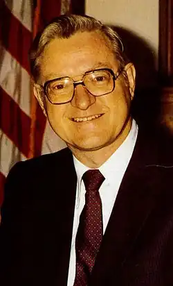 Governor of Rhode Island J. Joseph Garrahy '59