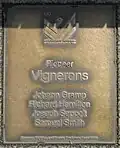 Pioneer Vignerons: Johann Gramp, Richard Hamilton, Joseph Seppelt, Samuel Smith