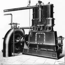 JW Restler High-speed Multiple Expansion Engine 1898