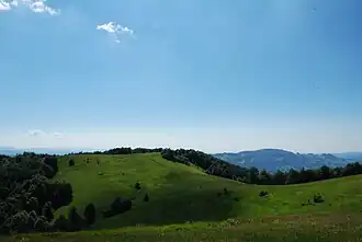 The top of the mountain Jablanik