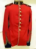 Tunic of the Victoria Rifle Volunteers, c. 1900