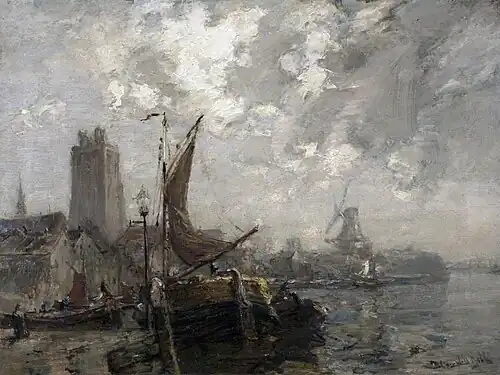 The Old Wharf by James Campbell Noble