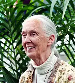 Dame Jane Goodall, primatologist