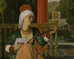 Dutar (four strings in two courses)