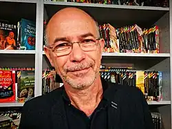 Jean-Philippe Arrou-Vignod at the Salon du livre et de la presse jeunesse in Montreuil, in December 2017