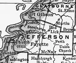 Jefferson County Mississippi c. 1894