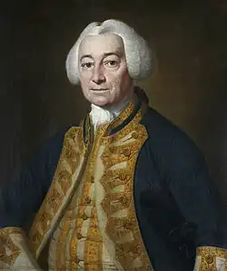 Captain Philip Durell, died 1786 (Sieges of Louisbourg in 1745 and 1758)