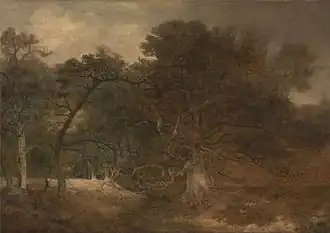 Woodland Landscape near Norwich (1810–1812), Yale Center for British Art