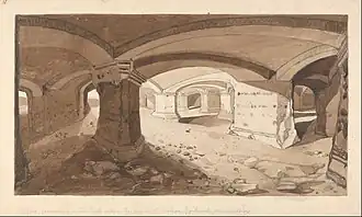 Normandy scene by Cotman