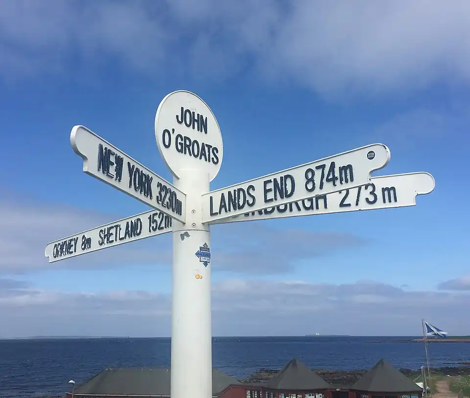 John o' Groats Signpost