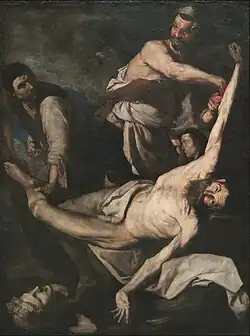 Martyrdom of Saint Bartholomew, 1644, 202 x 153&nbsp;cm., Museu Nacional d'Art de Catalunya
