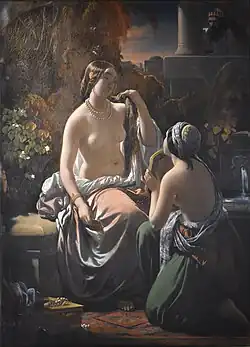 Bathsheba at Her Bath by Joseph Léon Roland de Lestang-Parade