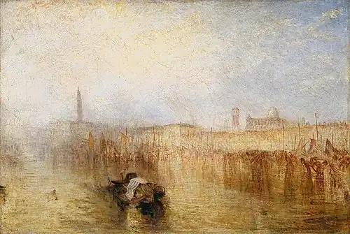 Venice Quay, Ducal Palace by J.M.W. Turner