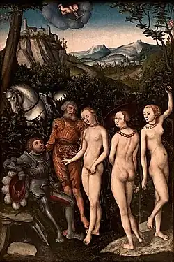 Judgement of Paris (1528)