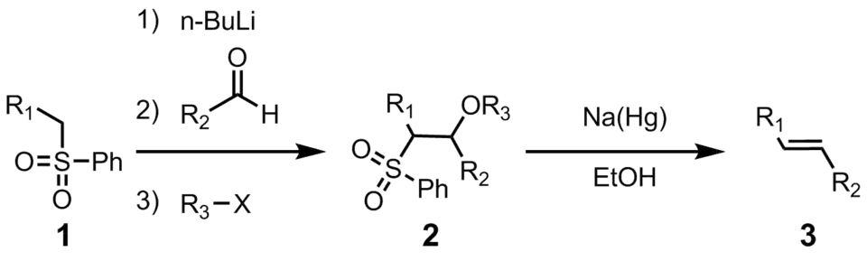 Julia Olefination Revised Scheme
