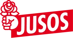 Logo of Young Socialists in the SPD
