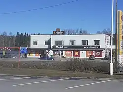 K-Market store along the regional road 110 in Saukkola.