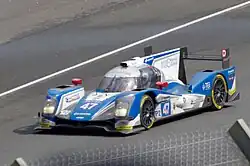 The No. 47 car entered by KCMG at the 2016 24 Hours of Le Mans