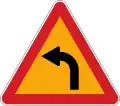 Left curve
