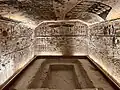 KV8 tomb burial chamber