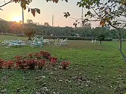 Kadri Park in Mangaluru - Carriages in the circular garden