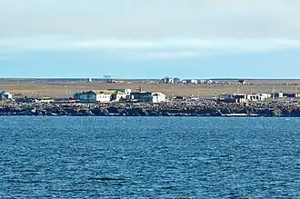 Polar station at Cape Chelyuskin