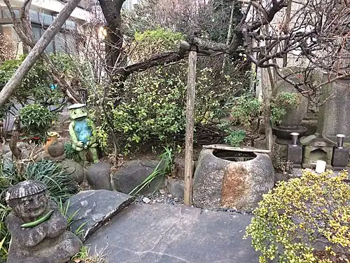 Garden with Kihachi Kappaya grave