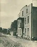 The main street in the interwar period