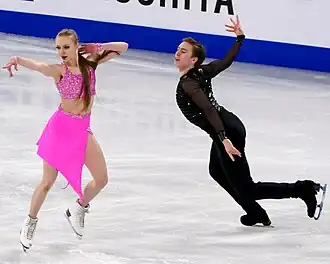 Kateřina Mrázková and Daniel Mrázek at the 2024 World Championships