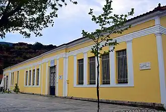 The primary school, located on the village square.
