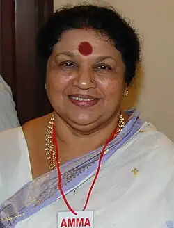 Headshot of Kaviyoor Ponnamma