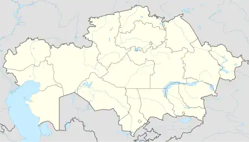 Moiynkum is located in Kazakhstan