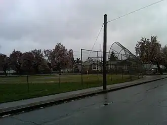 Kern Park, looking at corner of 66th and SE Center