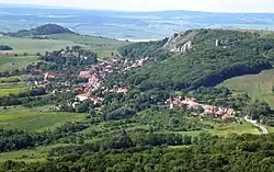 Klentnice seen from Děvín
