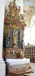 Side altar