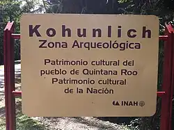 "Kohunlich Archaeological Zone: Cultural Heritage of the People of Quintana Roo Cultural Heritage of the Nation"